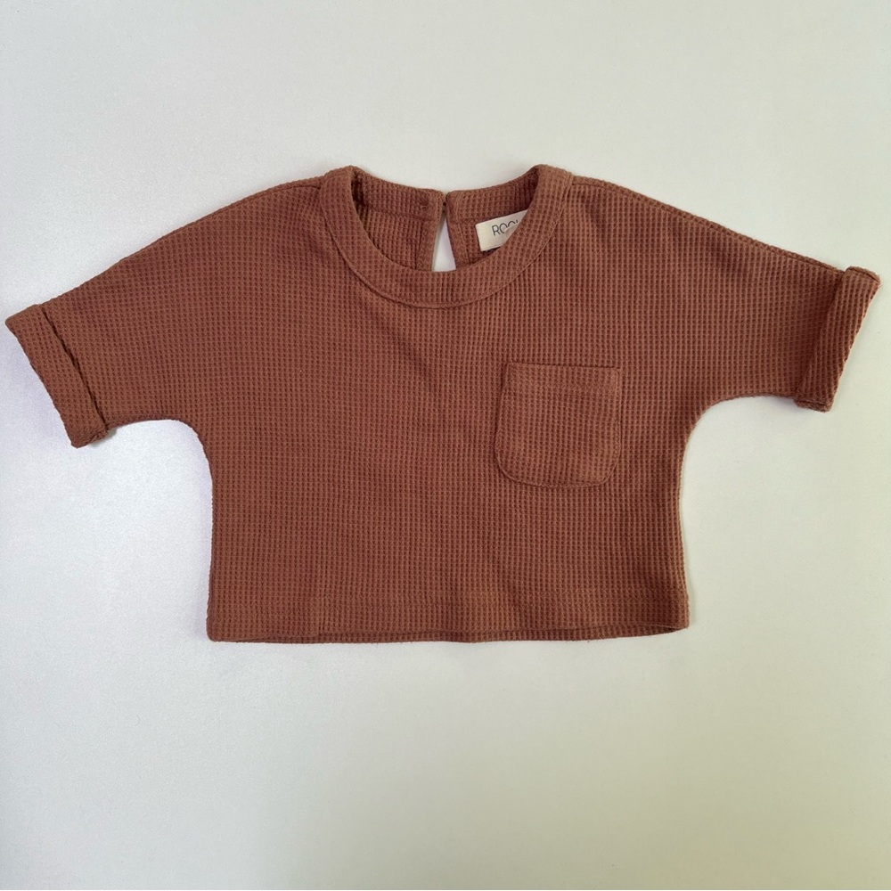 Roolee Baby Burnt Orange/Brown Top 18-24 Months